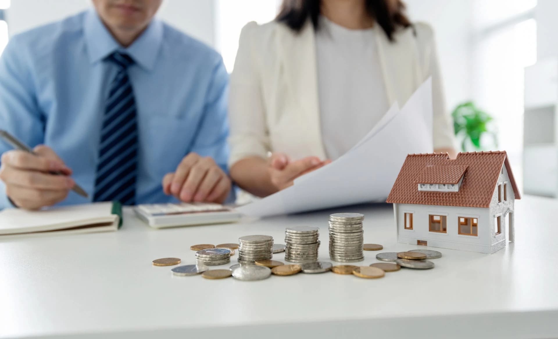 Investor reviewing an investment property deposit and home loan strategy